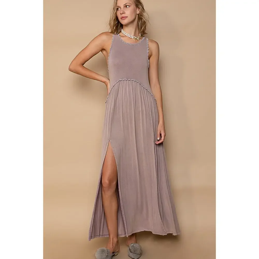 white asymmetrical maxi dress Layana Strapless Lace Chiffon Asymmetrical Maxi Dress